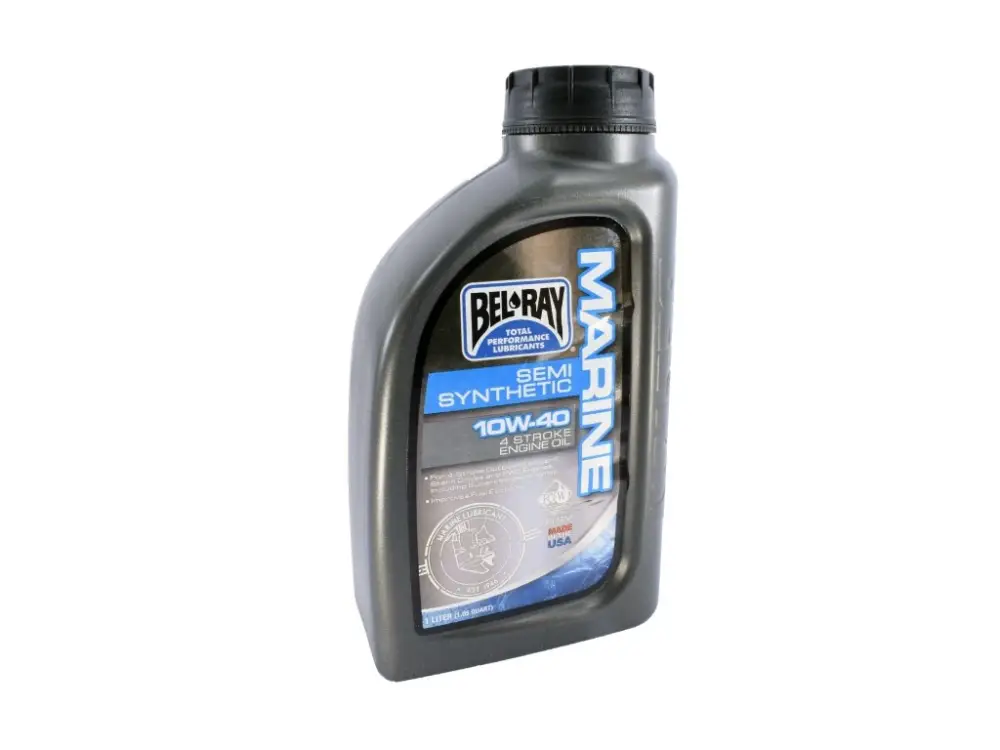 Motorový olej 10W-40 BEL-RAY - SEMISYNTHETIC ( MARINE - 99751 ) 4T 1L Akční Cena