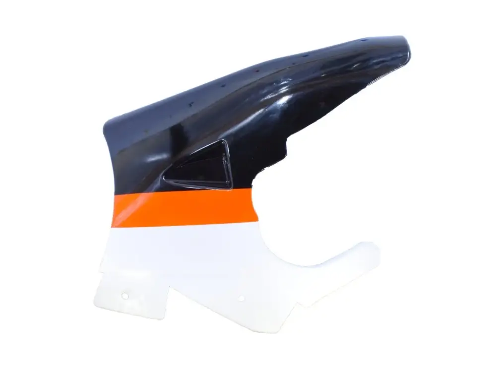 Autentický Zadní pravý plast - černo - oranžovo - bílý - minibike