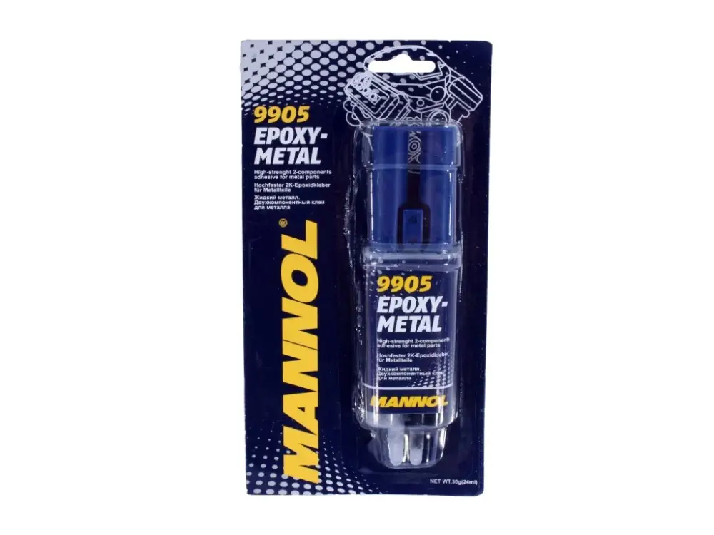 Lepidlo na kov 2-složkové EPOXY-META MANNOL 9905 - 30g Ověřený