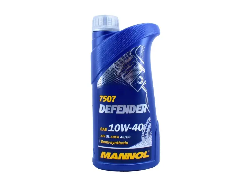 Aktuální Motorový olej DEFENDER 10W-40 4T MANNOL 7507 - 1L