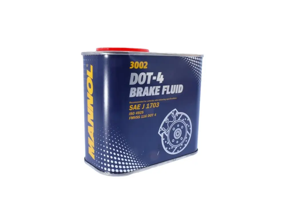 Poslední Šance Brzdová kapalina DOT 4 MANNOL 3002 - 0,5L