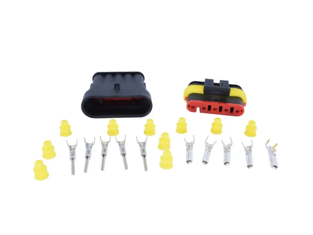 Konektor samec + samice WATERPROOF - 5pin Poslední Šance
