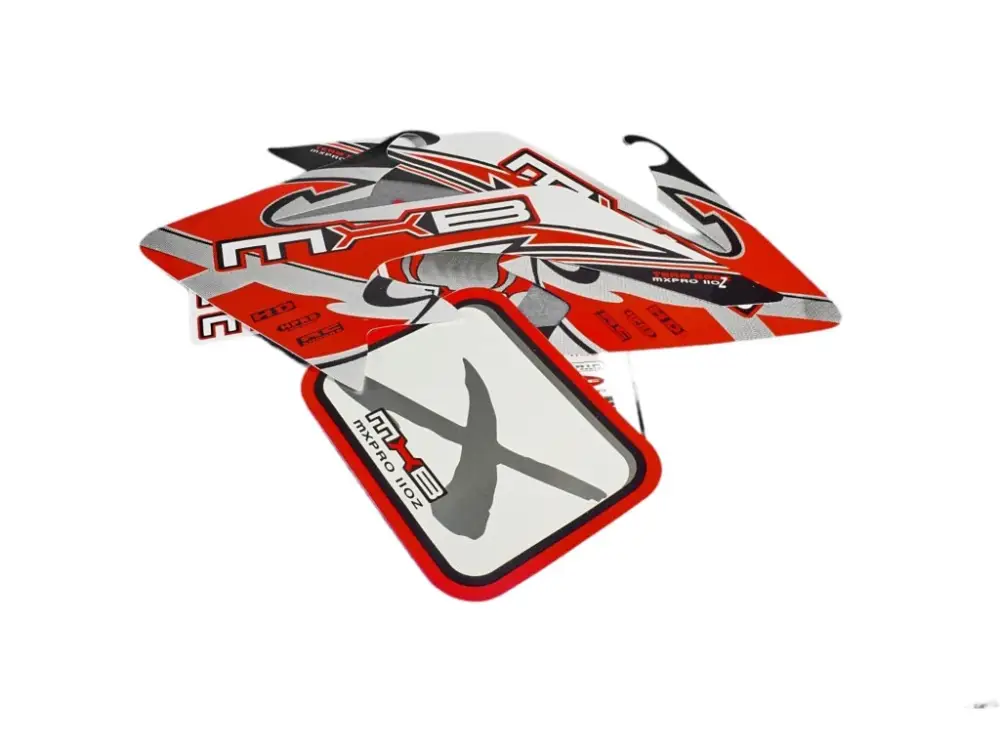 Nálepky MXPRO IIOZ Pitbike - červené Expresní Doručení