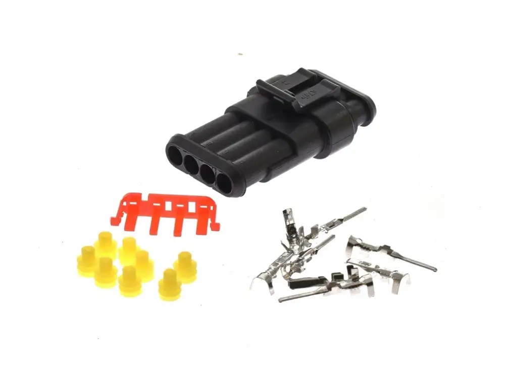 Nejlepší Cena Konektor samec + samice WATERPROOF - 4pin