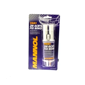 Univerzální akrylové lepidlo 2-složkové 2K-ACRYL FIX BOND MANNOL 9901 - 30g/24 ml Zlevněný