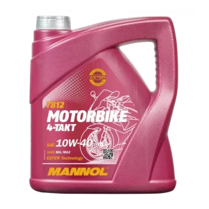 Motorový olej MOTOBIKE 10W-40 4T MANNOL 7812-4L Cenově Výhodný