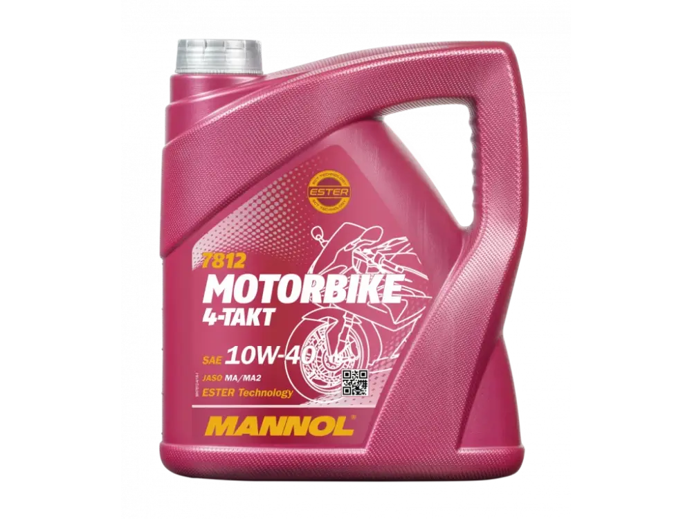 Motorový olej MOTOBIKE 10W-40 4T MANNOL 7812-4L Cenově Výhodný