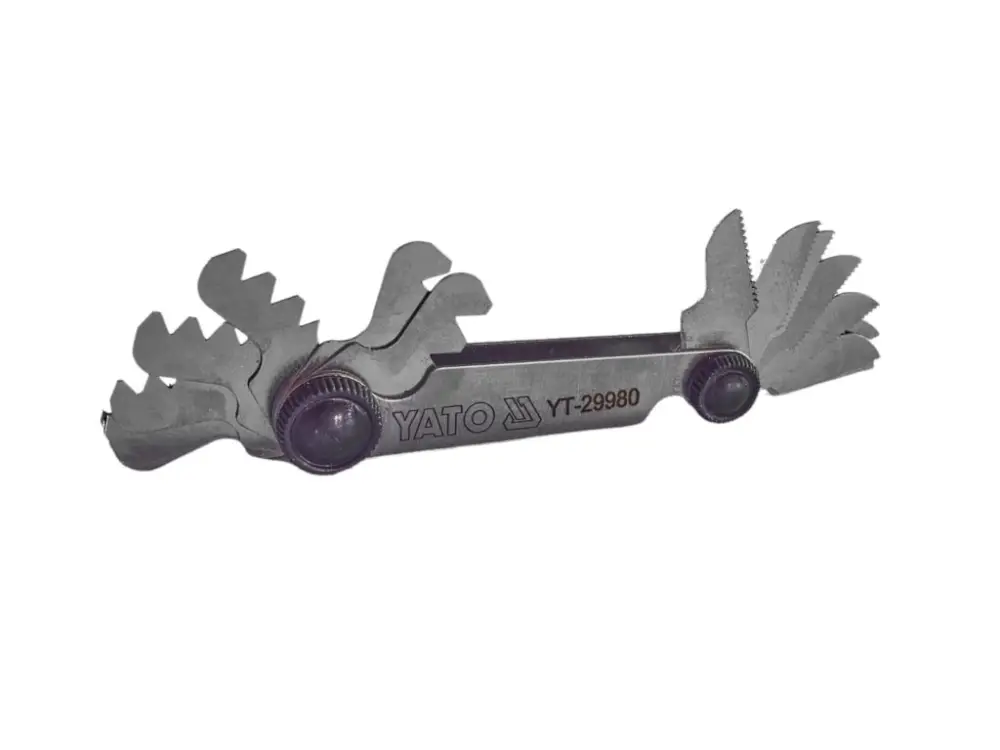 Ověřený Závitové měrky 0,25 - 6,0mm - metrické - YT29980
