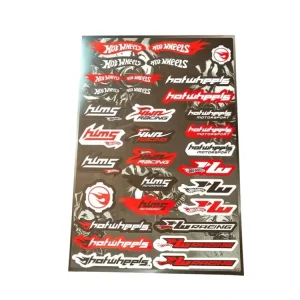 Nálepky HOTWHEELS - Typ 5 Rychlé Dodání