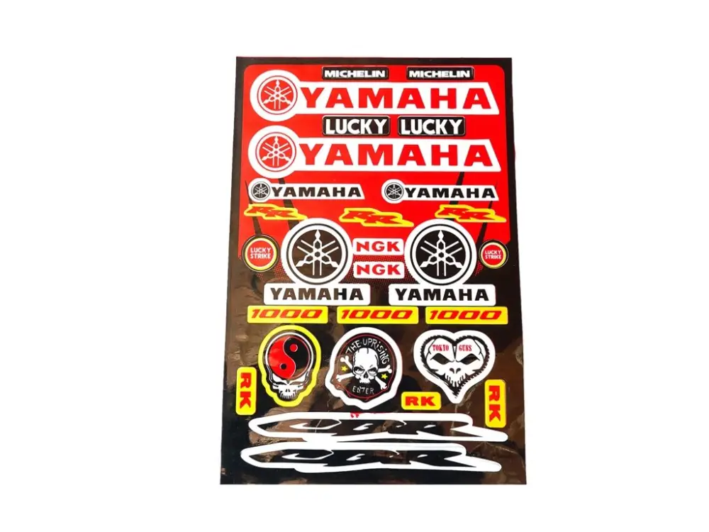 Nálepky mix YAMAHA - Typ 6 Ihned K Objednání