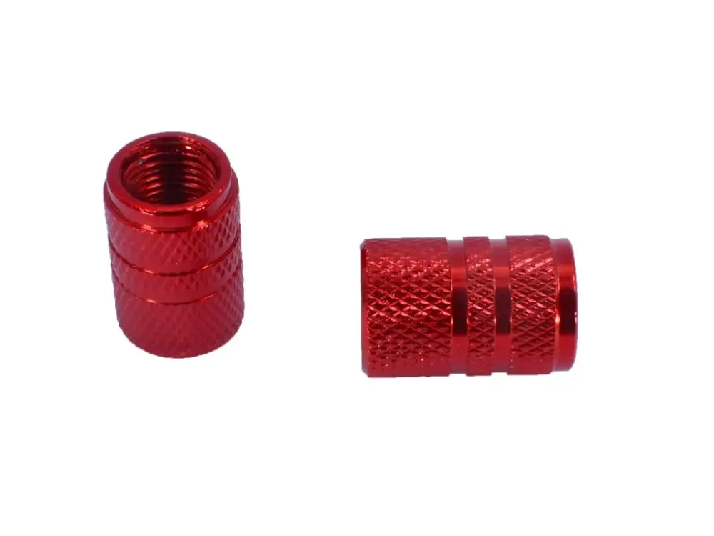Čepička autoventilu - válečky RACING černé - 10ks Kup Teď