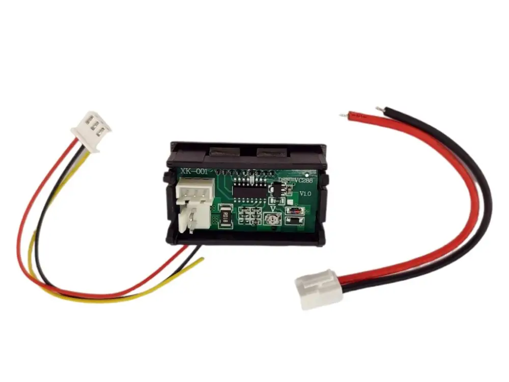 Zlevněný Voltmetr "kostka" 4,5V - 30V + Ampermetr