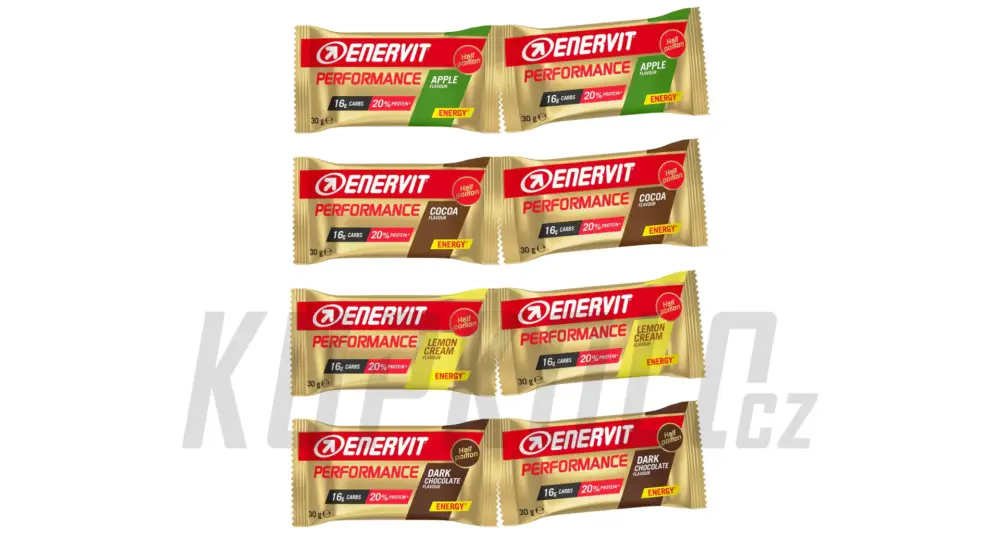 Enervit Performance Bar energetická tyčinka, 2x30g Sezónní Sleva