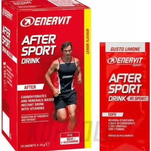 Enervit After Sport Drink povýkonový sportovní nápoj, 10x15g, citron Akční Nabídka