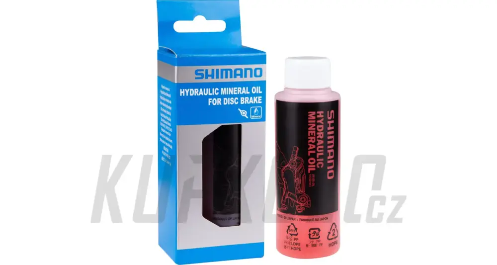 Minerální olej Shimano 100ml - krabička Časově Omezené