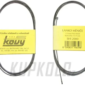Horká Nabídka Řadící lanko Kovys Inox 2000mm