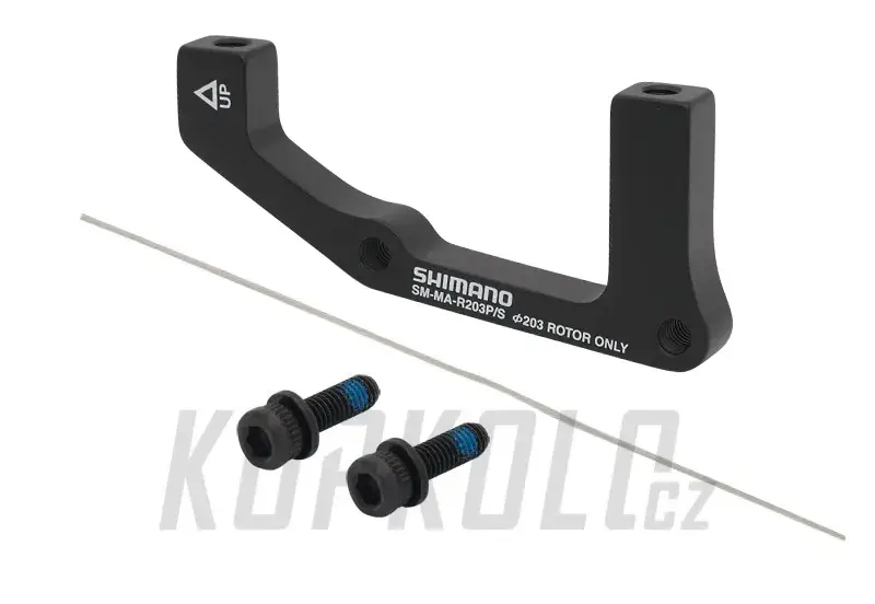 Koupit Online Zadní adaptér kot. brzdy Shimano, 203mm, SM-MA-R203P/S