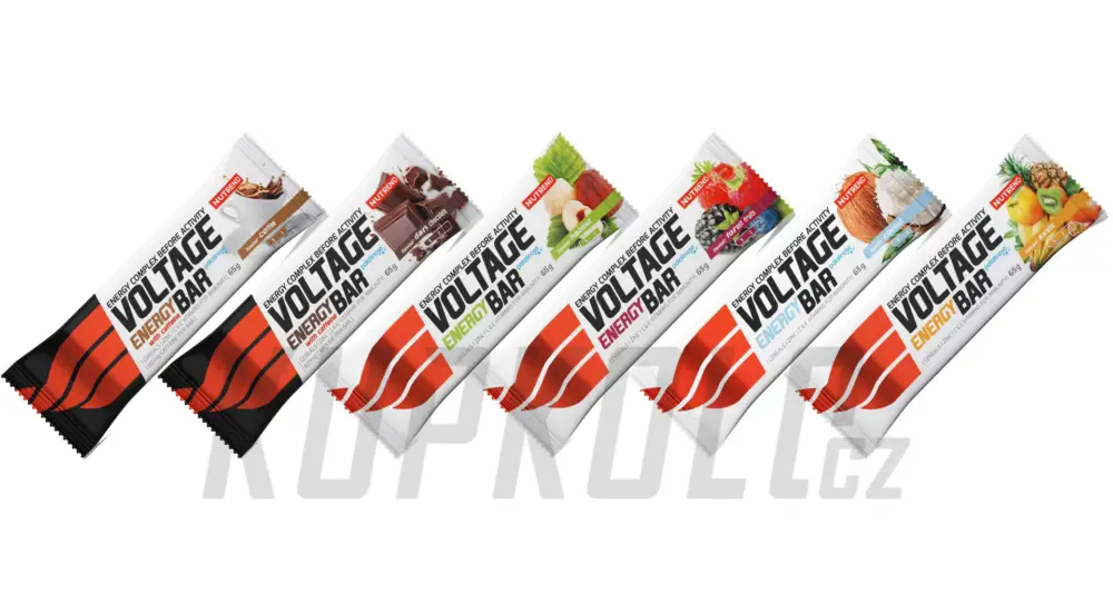 Nutrend VOLTAGE Energy Bar energetická tyčinka, 65g Novinka