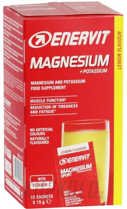 Enervit Magnesium Sport energetický nápoj, 10x15g Top Prodej