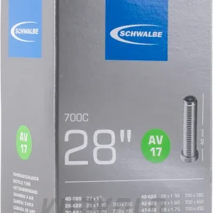 Cenový Hit Duše cross Schwalbe AV17, Auto ventil 700x28-47