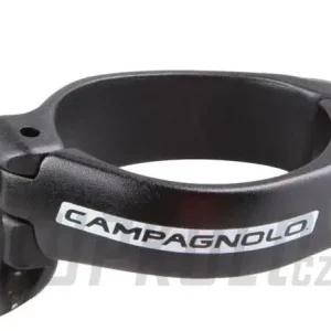 Značkový Campagnolo objímka přesmykače na rám, černá