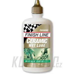 Mazací olej Finish Line CERAMIC Wet - kapátko Časově Omezené