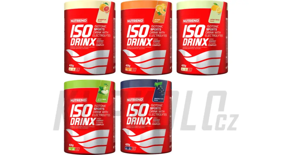 Nutrend ISOdrinX sportovní nápoj s elektrolyty, 420g Top Prodej