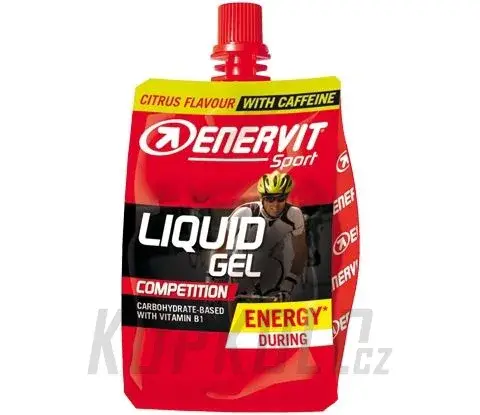 Hit Sezóny Enervit LIQUID GEL Competition, citrus+kofein, 60 ml