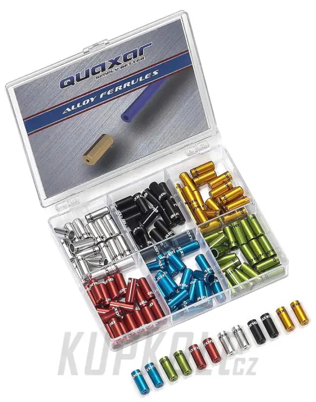 Koncovka bowdenu QUAXAR 4mm - barevná Akce