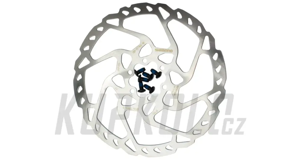 Brzdový kotouč Shimano SLX SM-RT66, 6děr, včetně šroubů Ověřený