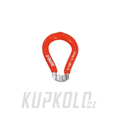 Centrklíč Super B TB-5560, červená 3,45mm Poslední Šance