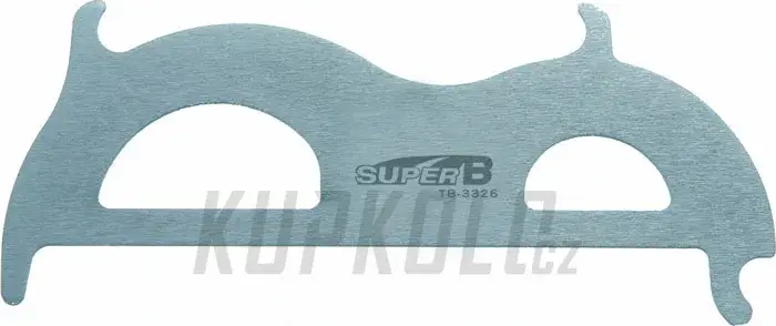 Super B TB-3326 měrka řetězu + držák Ověřený