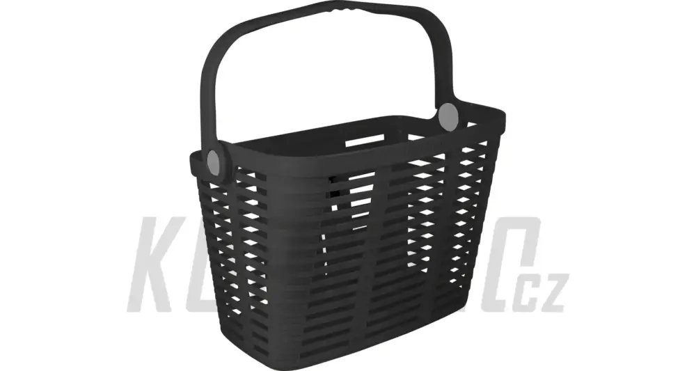 Sleva Košík Bellelli plastový na řídítka KLICK FIX, černý
