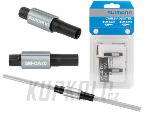 Štelování řazení mezi bowdeny Shimano, SM-CA70P Vysoce Kvalitní