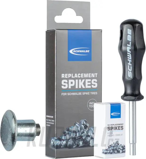 Schwalbe Spikes nářadí + sada 50 hřebů Nejprodávanější
