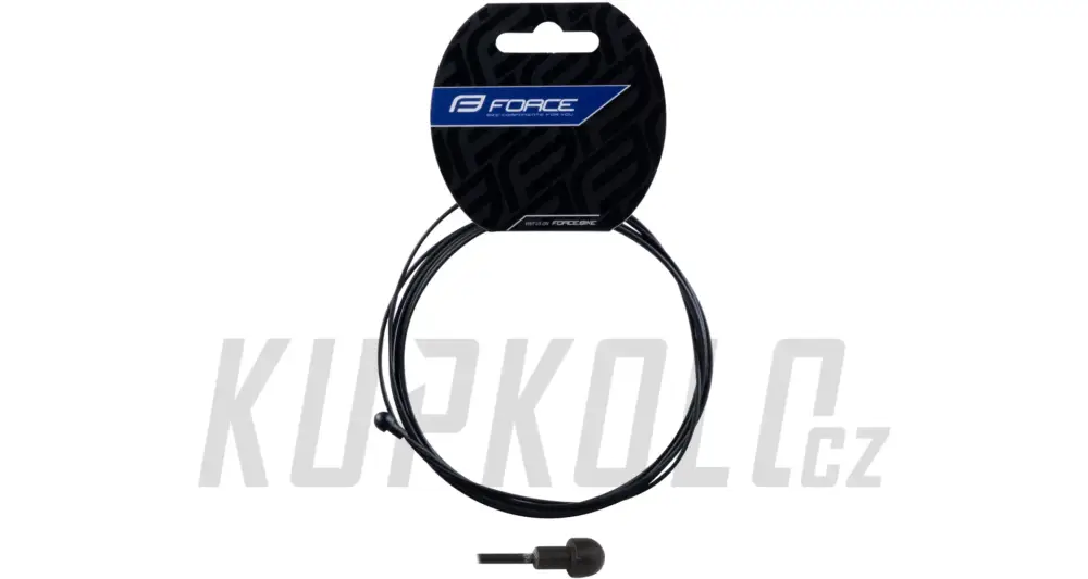 Brzdové lanko Force Road 2 000 mm/1,5 mm černá - Teflon Zlevněný