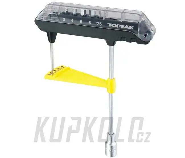 Sleva Nářadí Topeak COMBO Torq klíč + nástrčné imusy