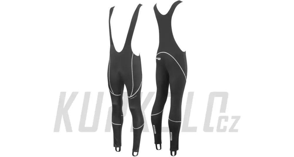 Zimní kalhoty FORCE Z70 Softshell,se šráky, bez vložky, černé Nízká Cena