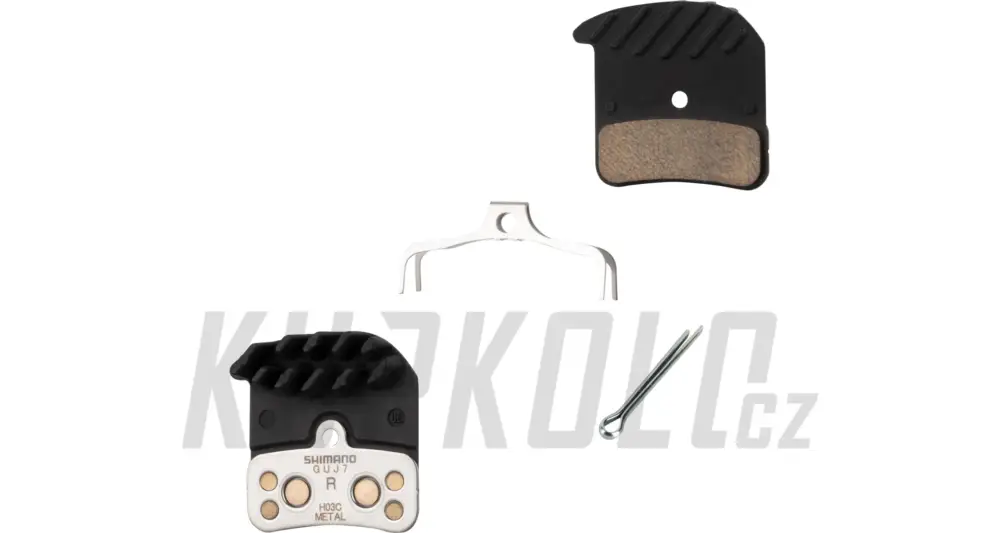 Cenová Bomba Brzdové destičky Shimano Saint / Zee, BR-M820/640 - metal s chlazením