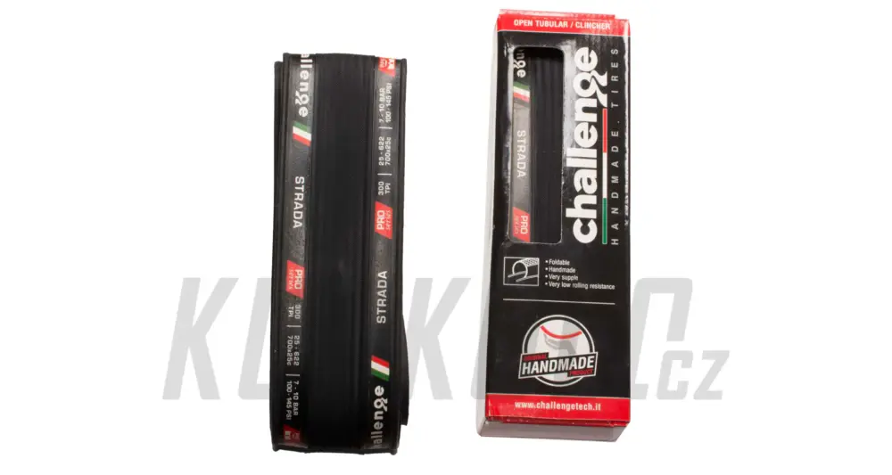 Plášť Challenge Strada Open 700x25 mm 300 TPI Pouze Dnes