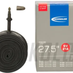 Duše Schwalbe SV21A Extra light 27,5x1.5-2.4 - galuskový ventil Cenová Bomba