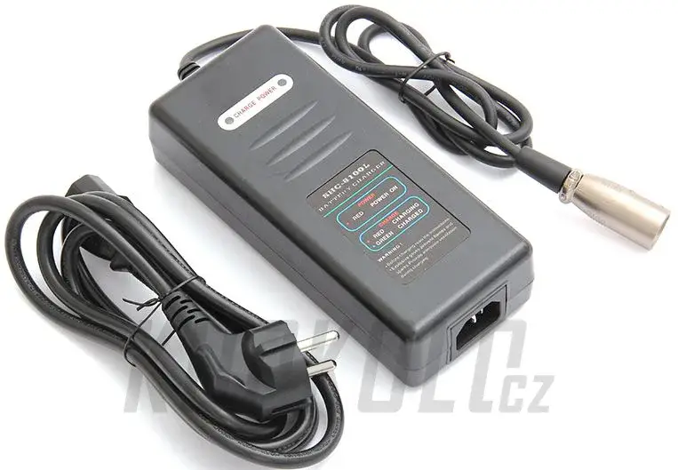 Nabíječka baterie Apache Power pro elektrokolo, 36V/2A, 3-pin konektor Nejprodávanější