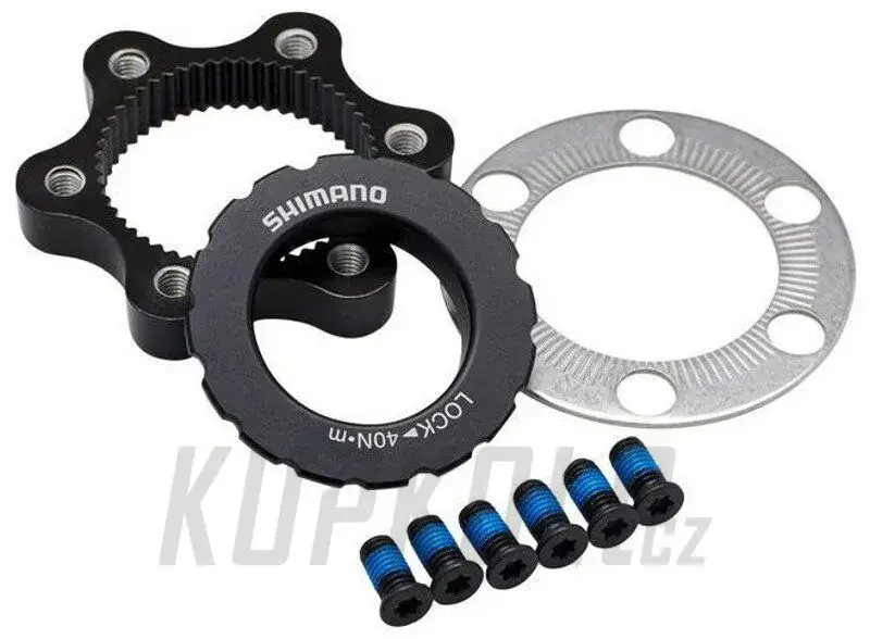 Autentický Adaptér Shimano CENTER LOCK - IS (6 děr) - ESMRTAD05 pro 15mm osu