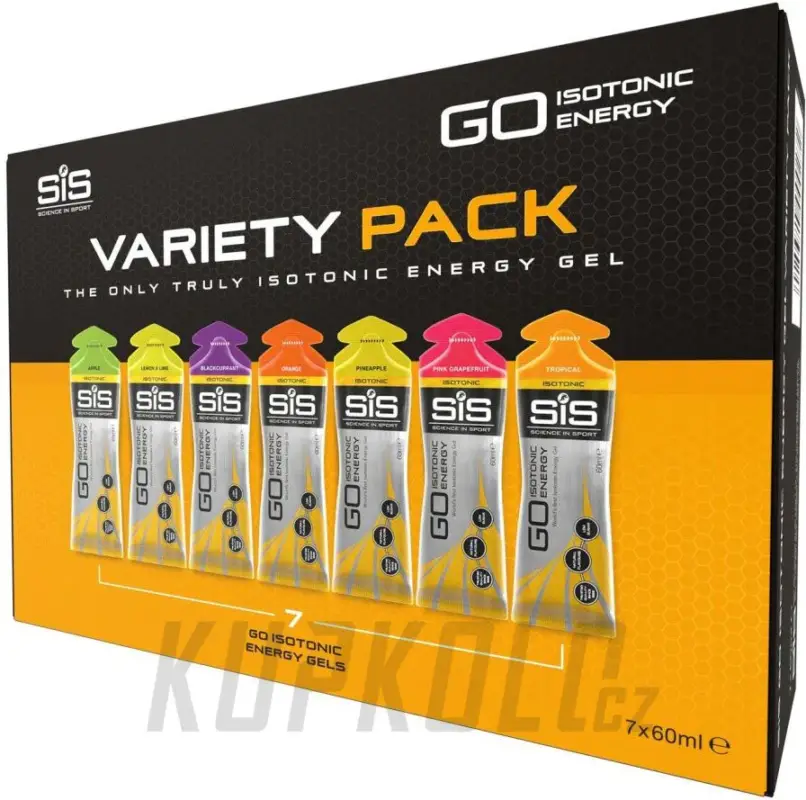 Speciální Cena SIS GO Isotonic Variety Pack, 7x 60ml