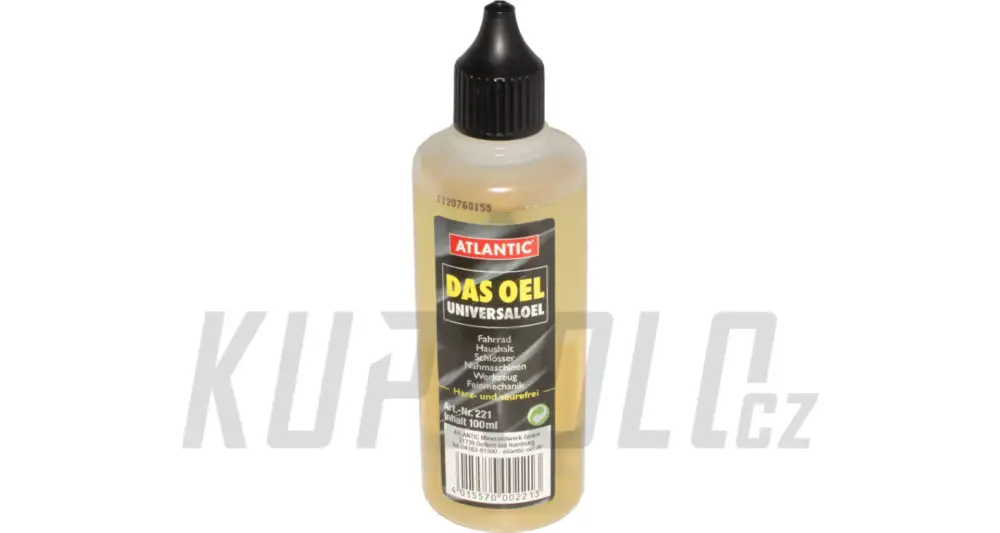 Časově Omezené Atlantic olej na kola 100ml - olejnička