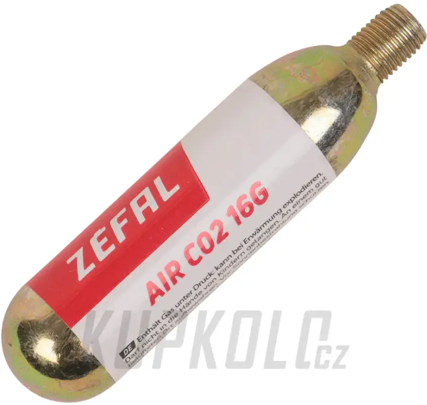 Bombička Zéfal CO2, 1 ks závitová Finální Výprodej