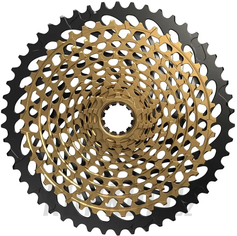 Cenově Výhodný Kazeta Sram XX1 Eagle XG-1299, 12s Gold