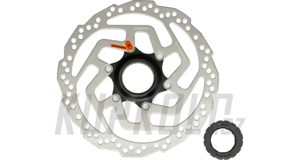 Časově Omezené Brzdový kotouč Shimano SM-RT10, včetně matice s vnějším ozubením
