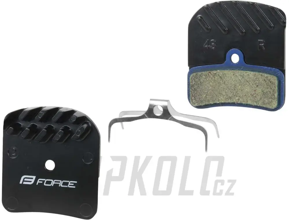 Finální Výprodej Brzdové destičky Force, Shimano H03A s chladičem