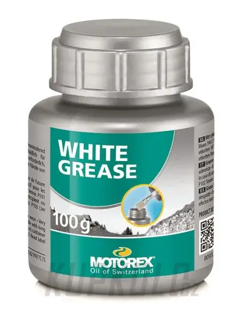 Poslední Šance Vazelína MOTOREX WHITE GREASE 100g